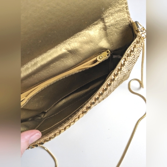 Mesh Gold Purse Vintage - Picture 11 of 12
